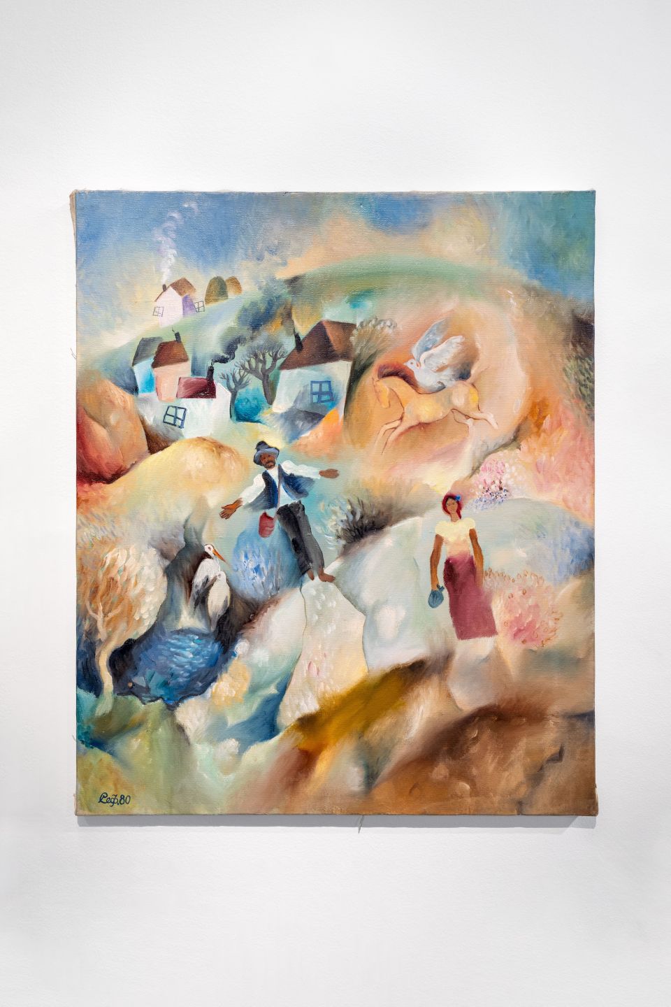 Souli Seferov, Untitled, 1980.  Archiv Cité internationale des arts, Paříž.